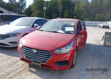 2021 Hyundai Accent Se z USA, uszkodzony, nr VIN 3KPC24A60ME129712
